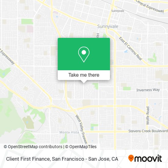 Client First Finance map