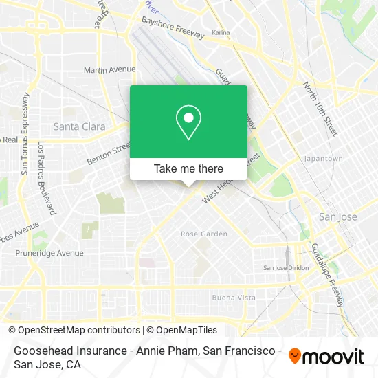 Mapa de Goosehead Insurance - Annie Pham
