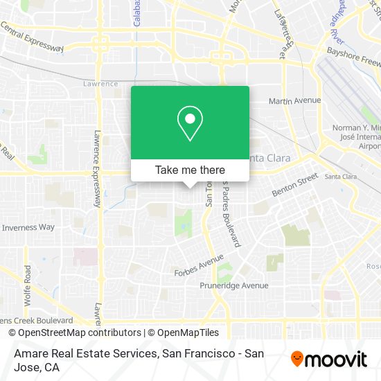 Amare Real Estate Services map