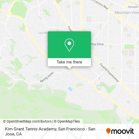 Mapa de Kim Grant Tennis Academy