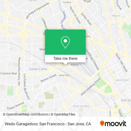 Wedo Garagedoor map