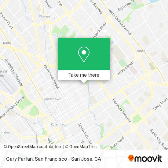 Gary Farfan map