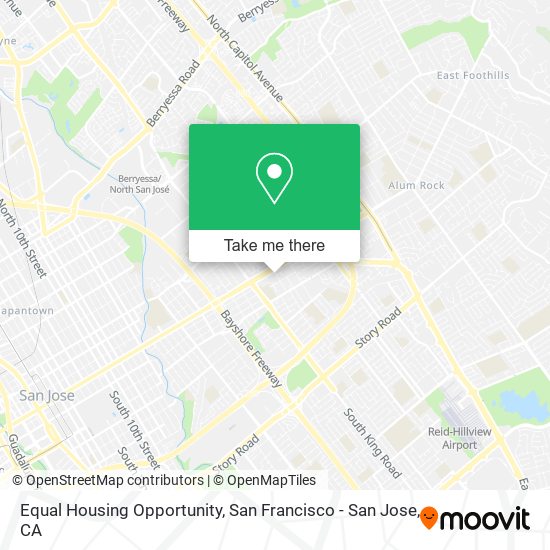 Mapa de Equal Housing Opportunity