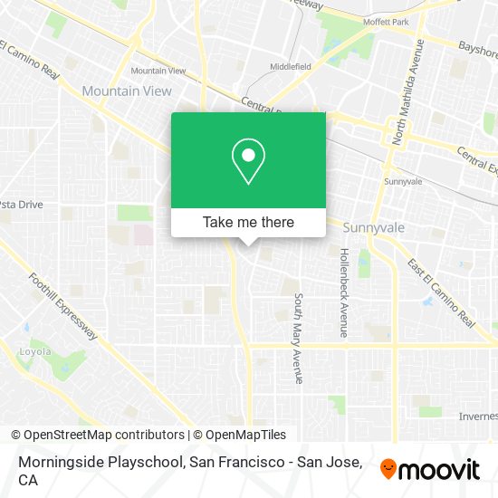 Morningside Playschool map