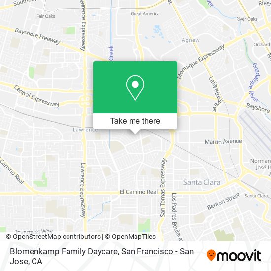 Blomenkamp Family Daycare map