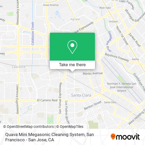 Quava Mini Megasonic Cleaning System map