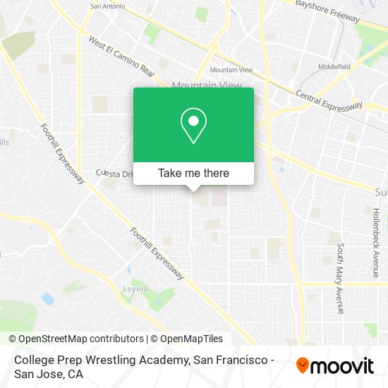 College Prep Wrestling Academy map