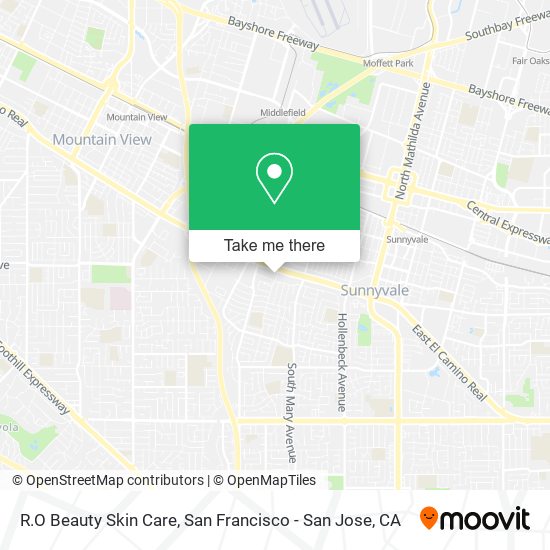 R.O Beauty Skin Care map