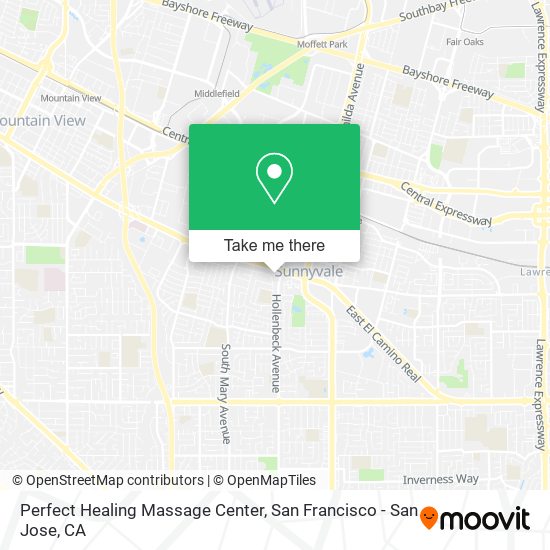 Mapa de Perfect Healing Massage Center