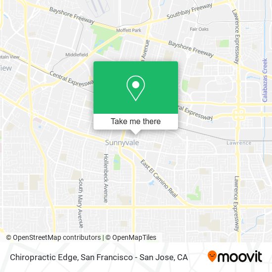 Chiropractic Edge map