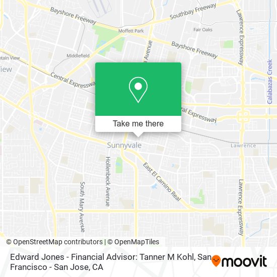 Edward Jones - Financial Advisor: Tanner M Kohl map