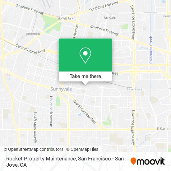 Mapa de Rocket Property Maintenance