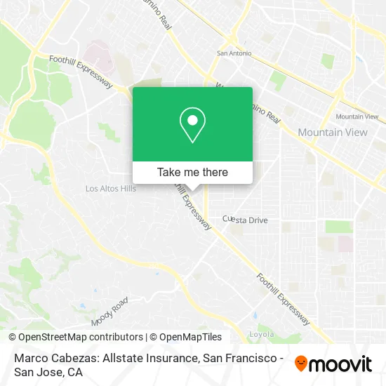 Marco Cabezas: Allstate Insurance map