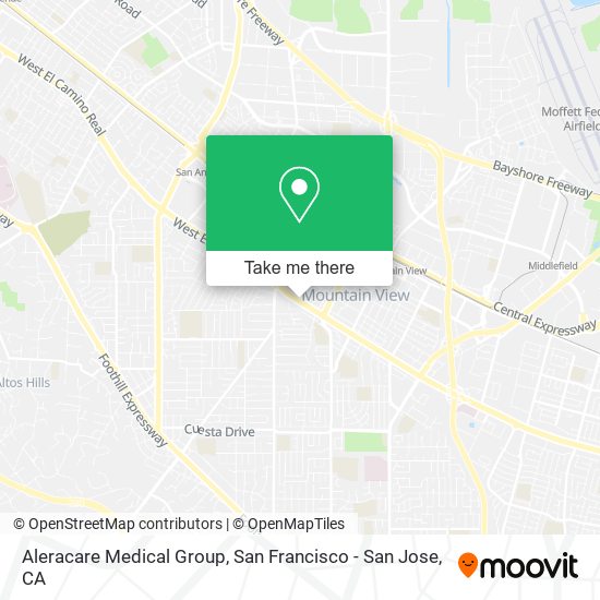 Aleracare Medical Group map