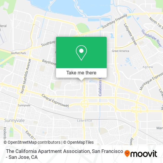 The California Apartment Association map