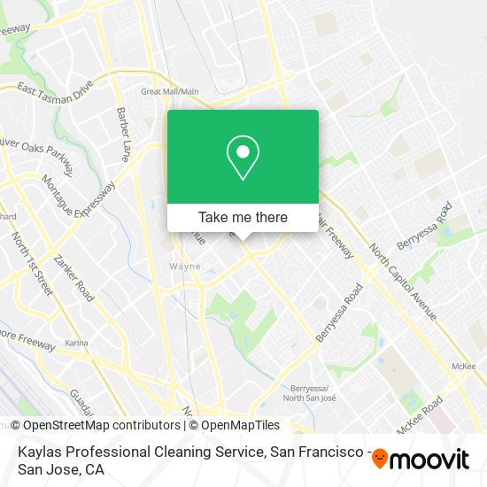 Mapa de Kaylas Professional Cleaning Service
