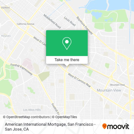 American International Mortgage map