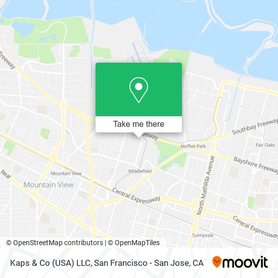Mapa de Kaps & Co (USA) LLC