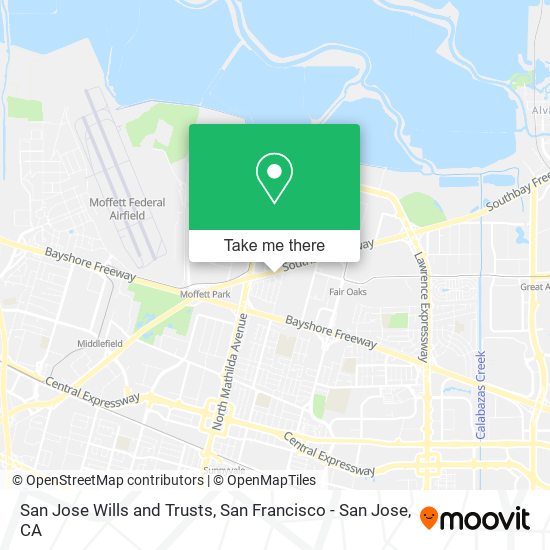 Mapa de San Jose Wills and Trusts