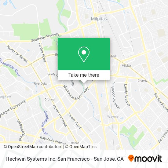 Itechwin Systems Inc map