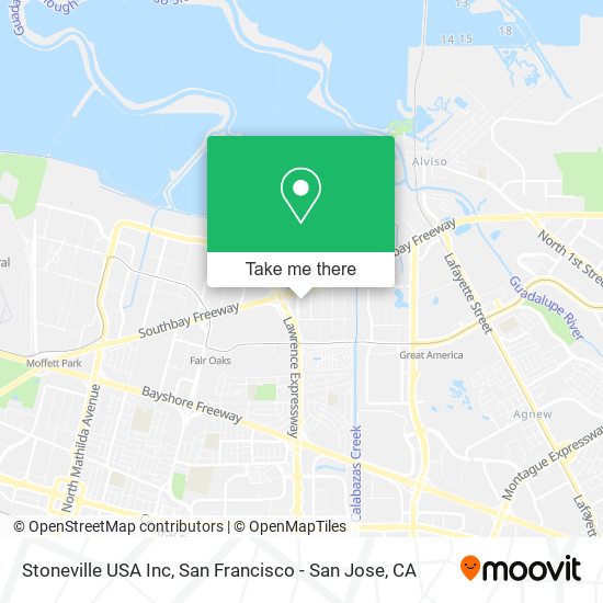 Mapa de Stoneville USA Inc