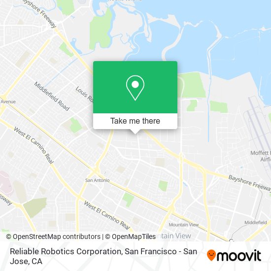 Reliable Robotics Corporation map
