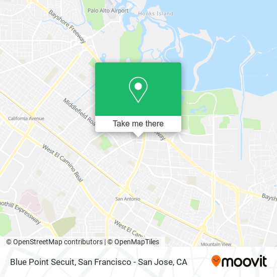 Blue Point Secuit map