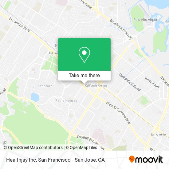 Healthjay Inc map