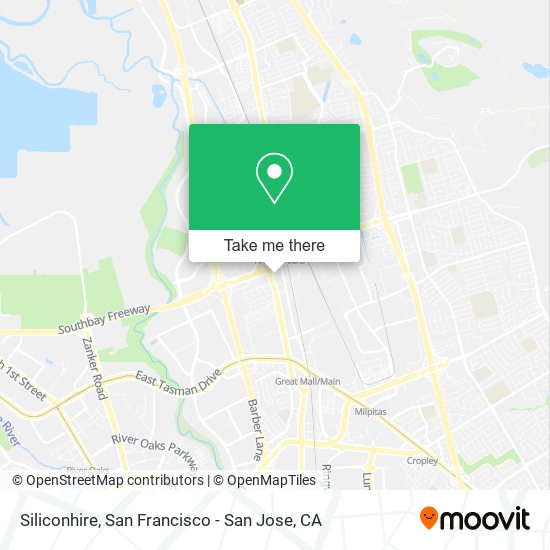 Siliconhire map
