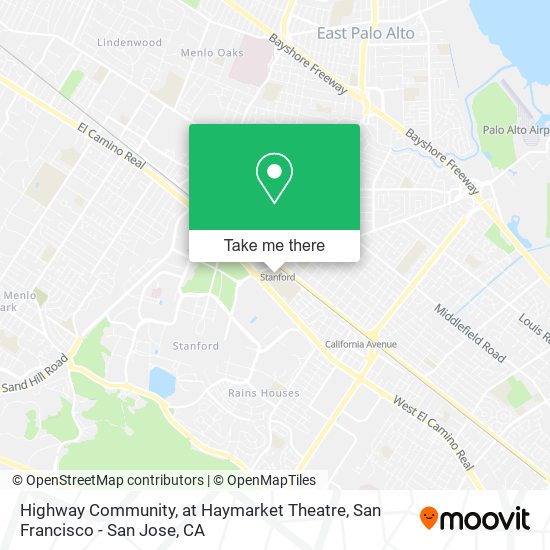 Mapa de Highway Community, at Haymarket Theatre