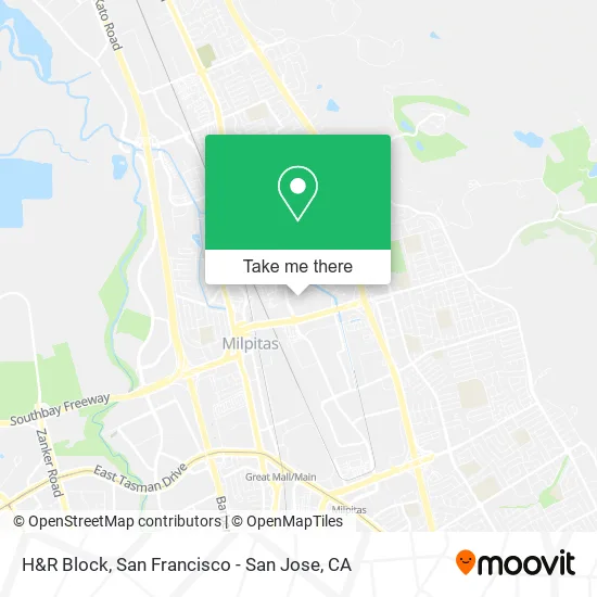 H&R Block map
