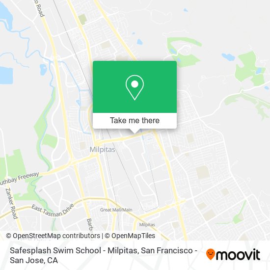 Safesplash Swim School - Milpitas map