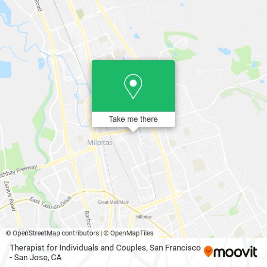 Therapist for Individuals and Couples map