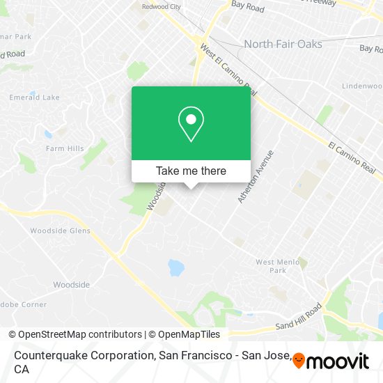 Counterquake Corporation map