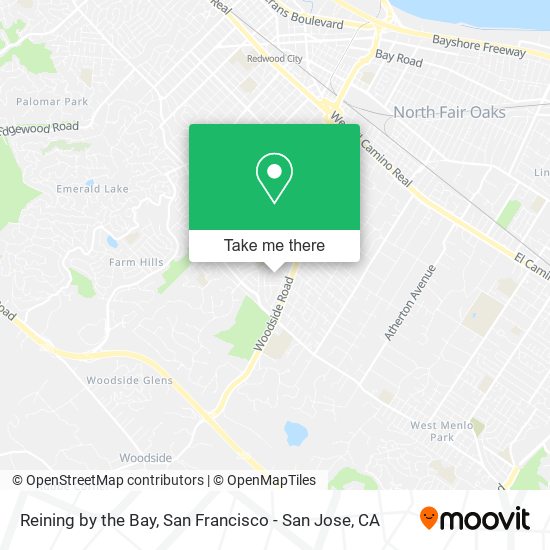 Reining by the Bay map