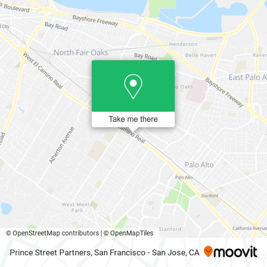 Mapa de Prince Street Partners