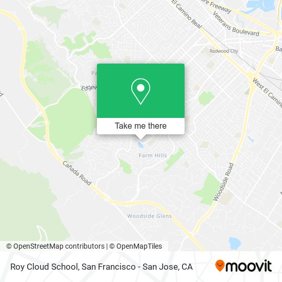 Roy Cloud School map