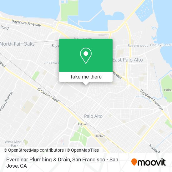 Mapa de Everclear Plumbing & Drain