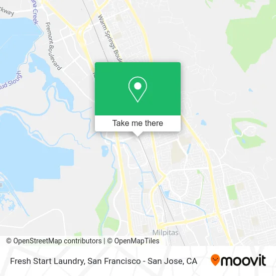 Fresh Start Laundry map