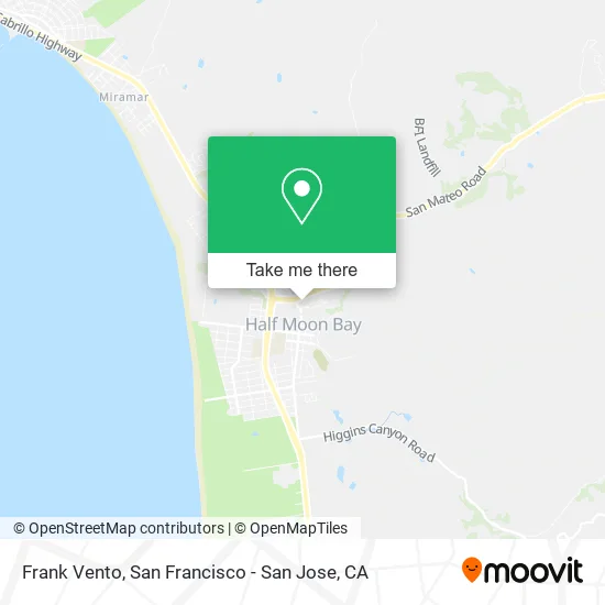 Mapa de Frank Vento