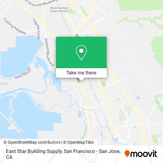 Mapa de East Star Building Supply