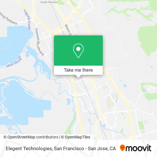 Mapa de Elegent Technologies