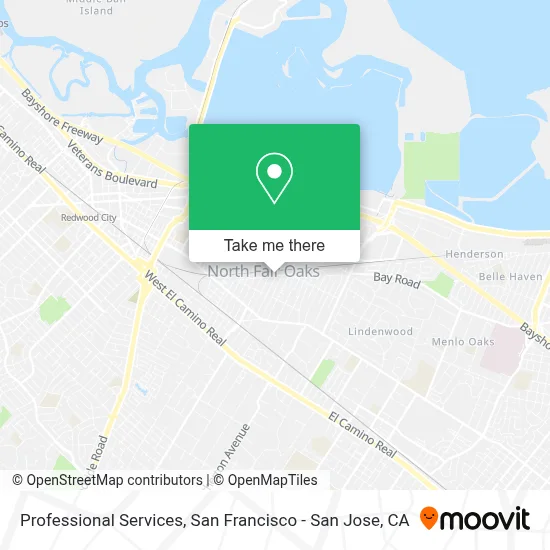 Professional Services map