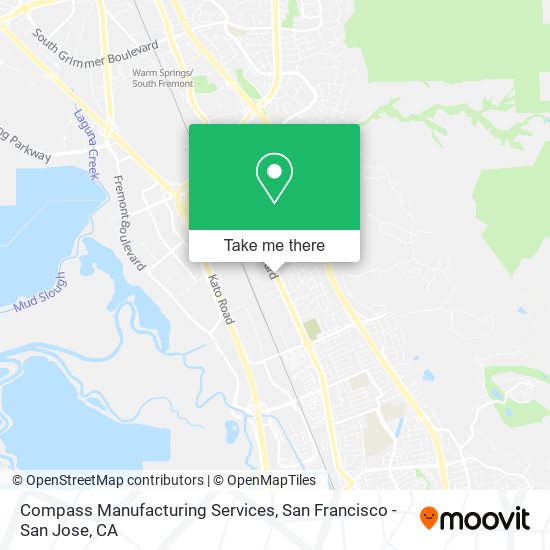 Mapa de Compass Manufacturing Services