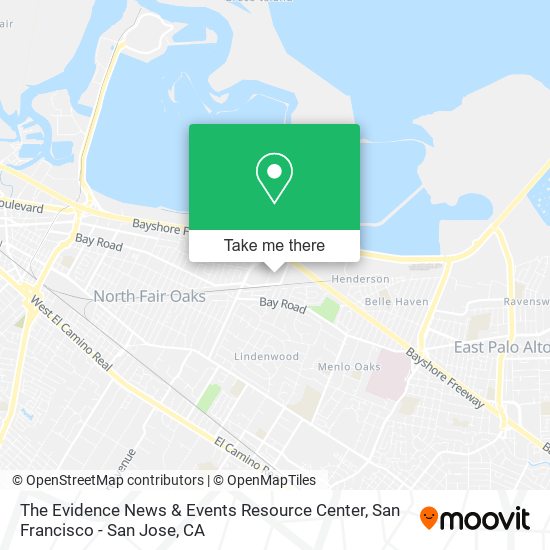 The Evidence News & Events Resource Center map