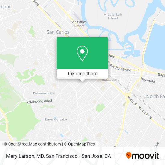 Mapa de Mary Larson, MD