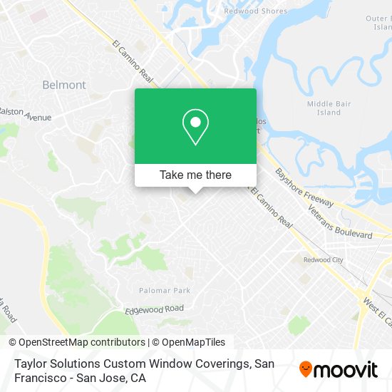 Taylor Solutions Custom Window Coverings map