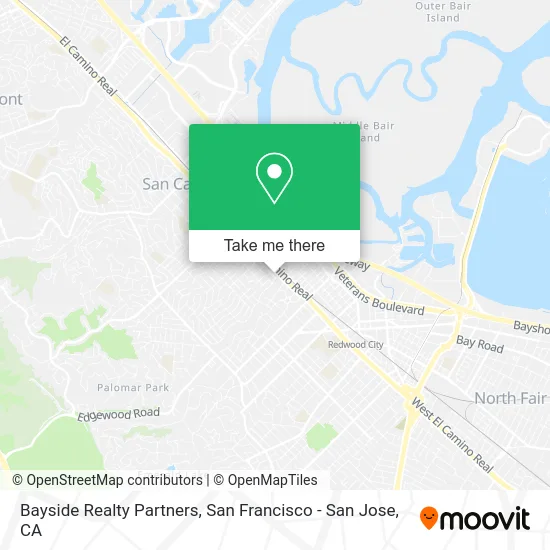 Bayside Realty Partners map