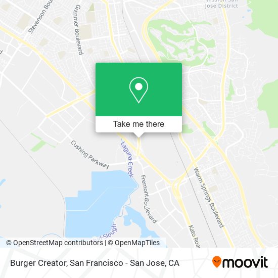 Mapa de Burger Creator