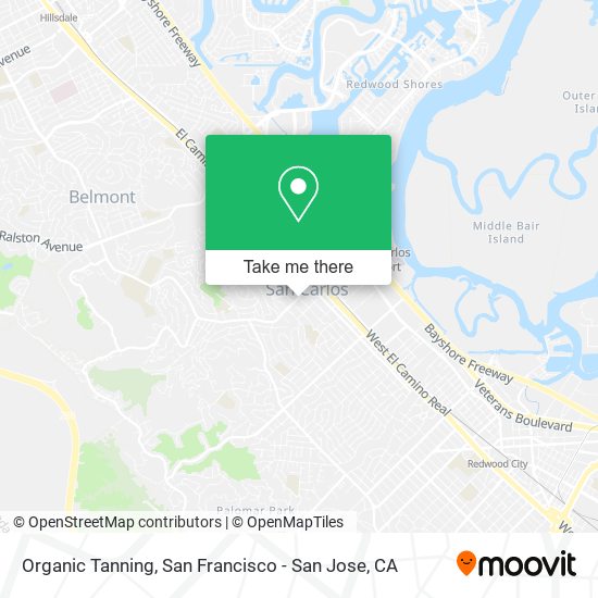 Organic Tanning map